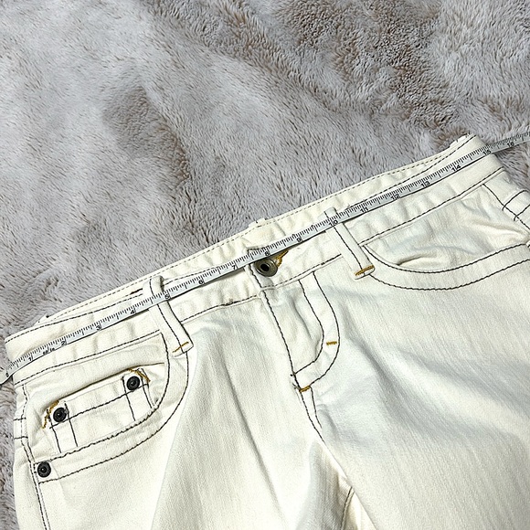X2 Women's Off-White Flare Jeans - Picture 5 of 9
